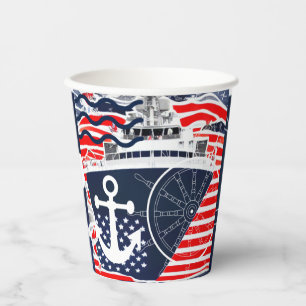US Navy Paper Cups