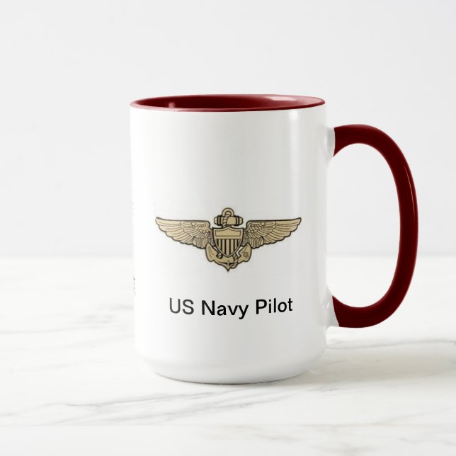 US Navy Pilot Mug (Right)