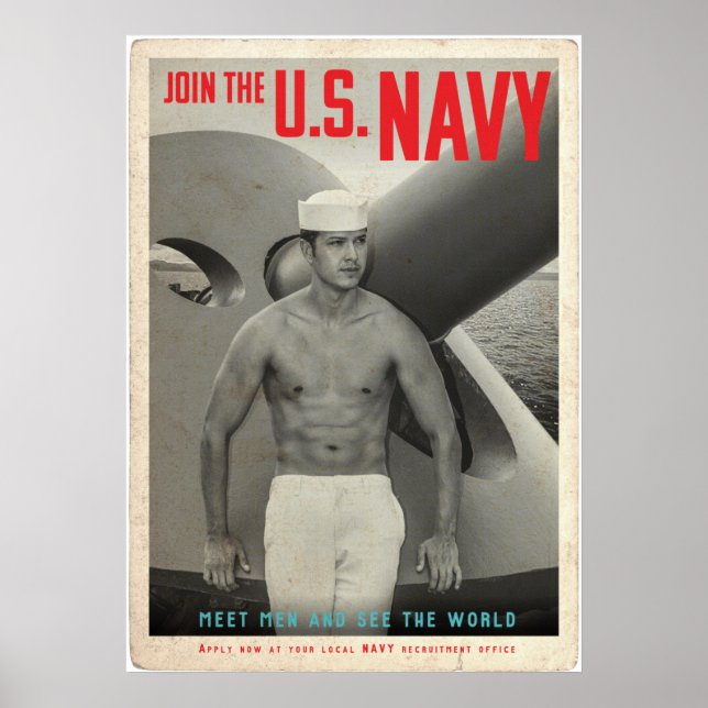 US Navy Recruitment Poster (Front)