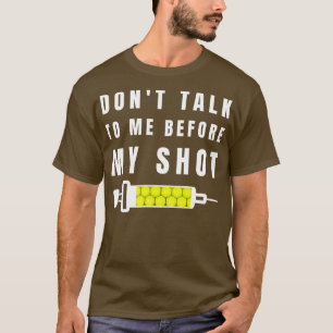 US Open Dont Talk To Me Before My Shot 1 T-Shirt
