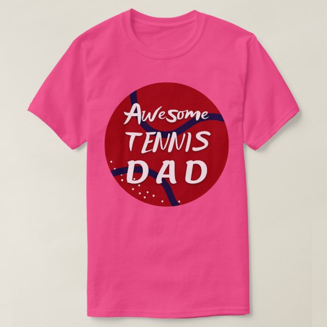 US Open Tennis Dad Tennis Ball 2 T-Shirt (Design Front)