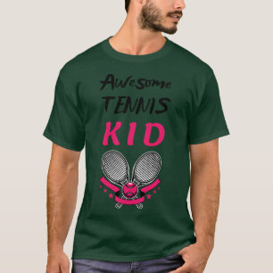 US Open Tennis Kid Racket and Ball 3 T-Shirt