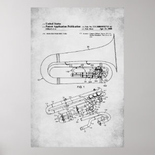 US Patent - Tuba Poster