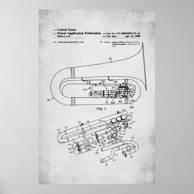 US Patent - Tuba Poster (Front)