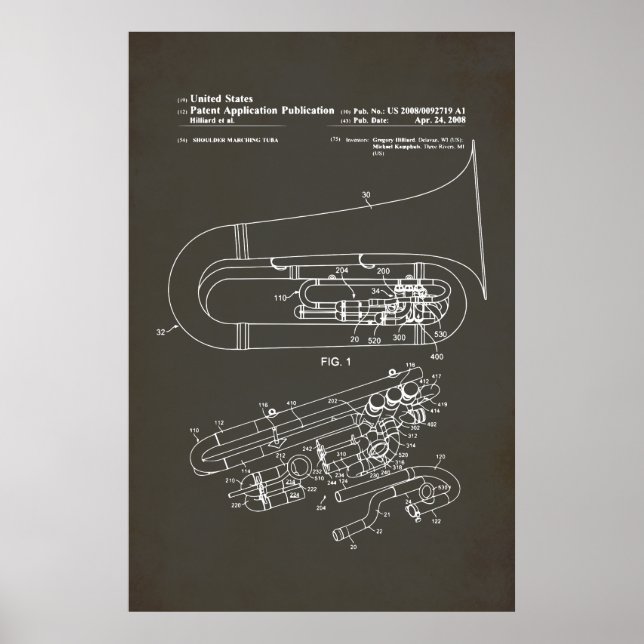 US Patent - Tuba Poster (Front)