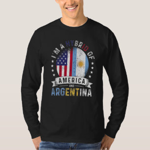US Patriot Argentina Flag American Argentinian Gro T-Shirt