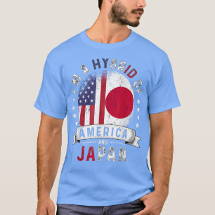 US Patriot Japan Flag American Japanese Grown  T-Shirt