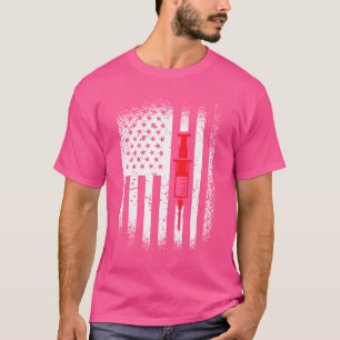 Us Phlebotomic Nurse Anaesthesiologist Doctor T-Shirt