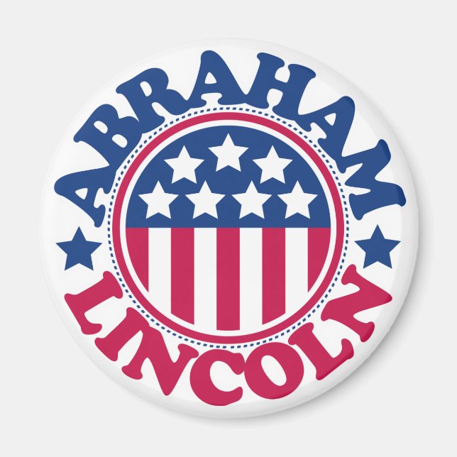 US President Abraham Lincoln Magnet (Front)