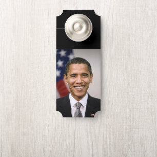 US President Elect Barack Obama Door Hanger