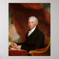 US President James Monroe by Gilbert Stuart