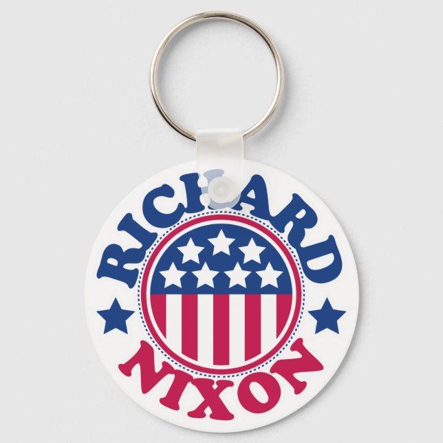 US President Richard Nixon Key Ring (Front)
