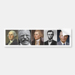US Presidents Bumper Sticker