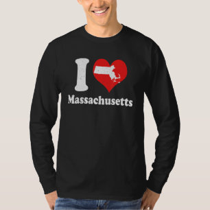 US Proud Citizen America Love State I Heart Massac T-Shirt
