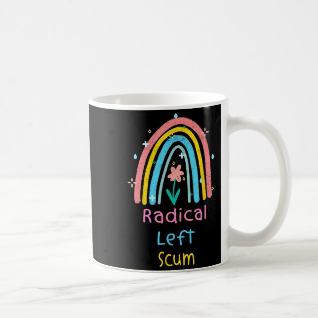 Us Quote Protest Ironically Funny Radical Left S R Coffee Mug (Right)