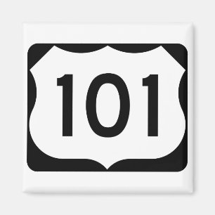 US Route 101 Sign Magnet