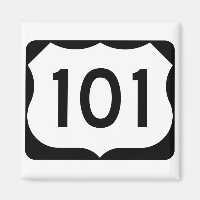 US Route 101 Sign Magnet (Front)