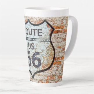 US ROUTE 66 LATTE MUG