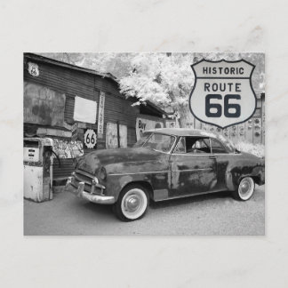 US Route 66 Travel photo postcard 