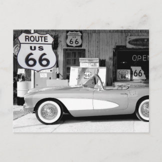 US Route 66 Travel photo postcard