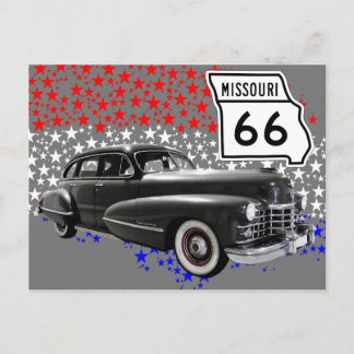 US Route 66 Travel Postcard