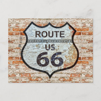 US Route 66 Travel Postcard