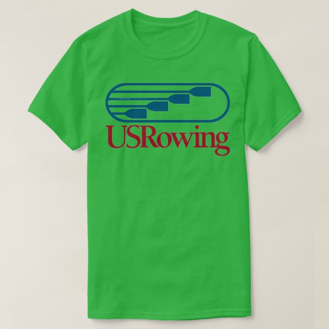 Us Rowing T-Shirt (Design Front)