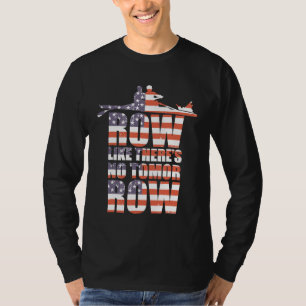 US Rowing USA Row Sport Mens Women Crew Team Gift T-Shirt