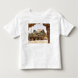 US Soldiers conduct a combat patrol in Afghanis Toddler T-Shirt