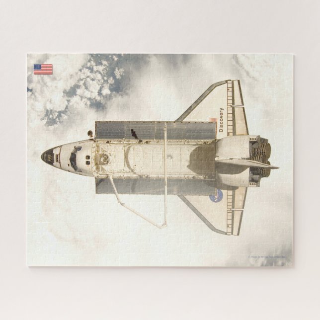US SPACE SHUTTLE DISCOVERY (16x20 inch) Jigsaw Puzzle (Horizontal)