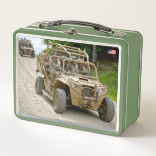 US SPECIAL OPERATIONS VEHICLES – MRZR-4 METAL LUNCH BOX