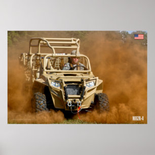 US SPECIAL OPERATIONS VEHICLES – MRZR-4 POSTER