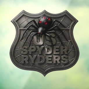 US Spyder Ryders - Decal Abstract Shield Dark