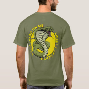 US Spyder Ryders - Don't Tread On Me back T-Shirt
