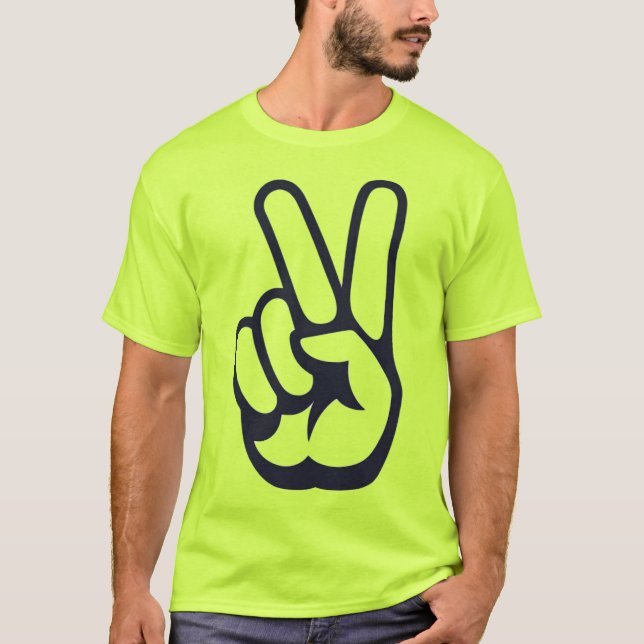 US Spyder Ryders - Hand Peace Sign Trans T-Shirt (Front)
