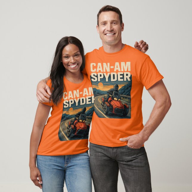 US Spyder Ryders - Lean Into It. T-Shirt (Unisex)