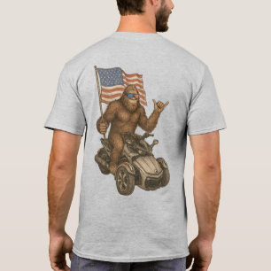 US Spyder Ryders - Spyder BigFoot Flag 2S T-Shirt