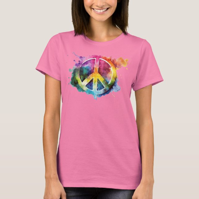 US Spyder Ryders - Symbol Peace Sign T-Shirt (Front)