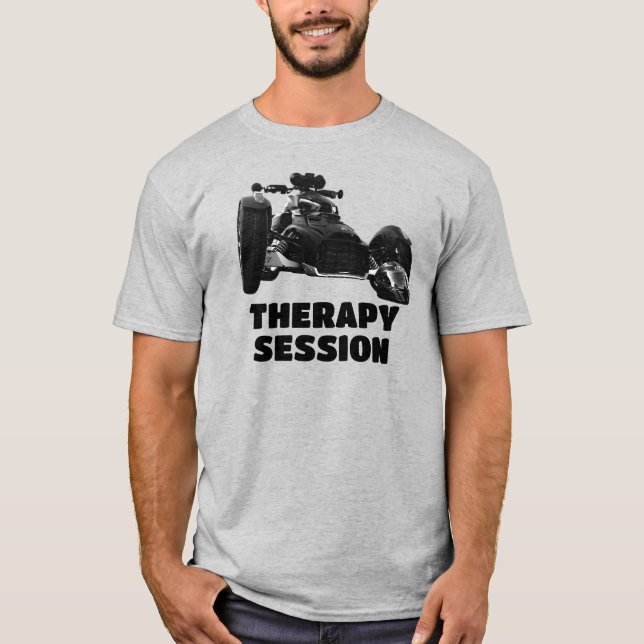 US Spyder Ryders - Therapy/Group Therapy T-Shirt (Front)