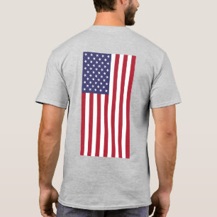 US Spyder Ryders - USA Flag vertical T-Shirt