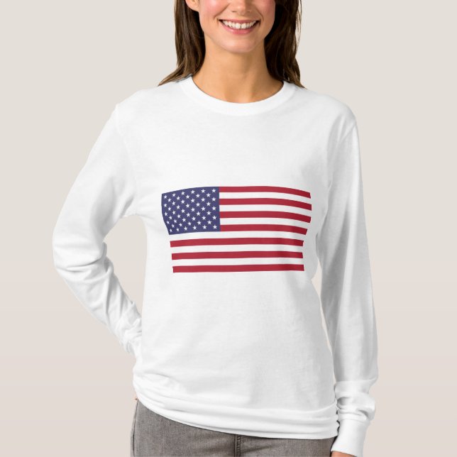US Stars and Stripes T-Shirt (Front)