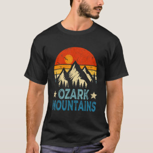 US State Ozark Retro Arkansas AR Mountains Hiking T-Shirt
