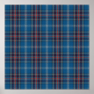 US State Tartan - Alabama - Digital Download Poster