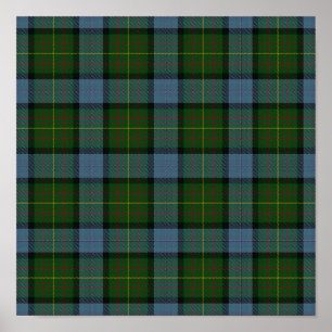 US State Tartan - California - Digital Download Poster
