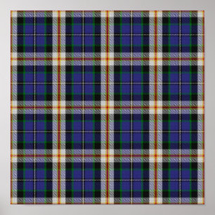 US State Tartan - Iowa Dress - Digital Download Poster