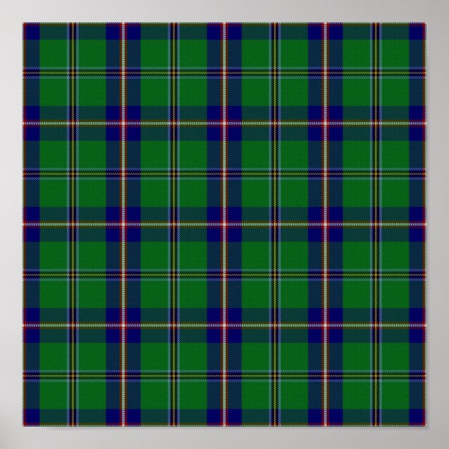 US State Tartan - Washington - Digital Download Poster (Front)