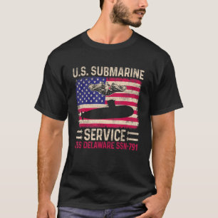 Us Submarine Service Torpedo Pilot Helmsman T-Shirt