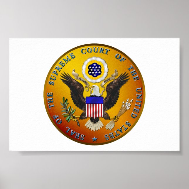 US Supreme Court Poster (Front)