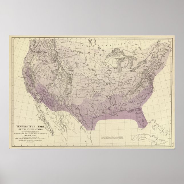 US Temperature Poster (Front)