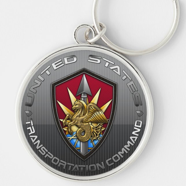 US Transportation Command Key Ring (Front)